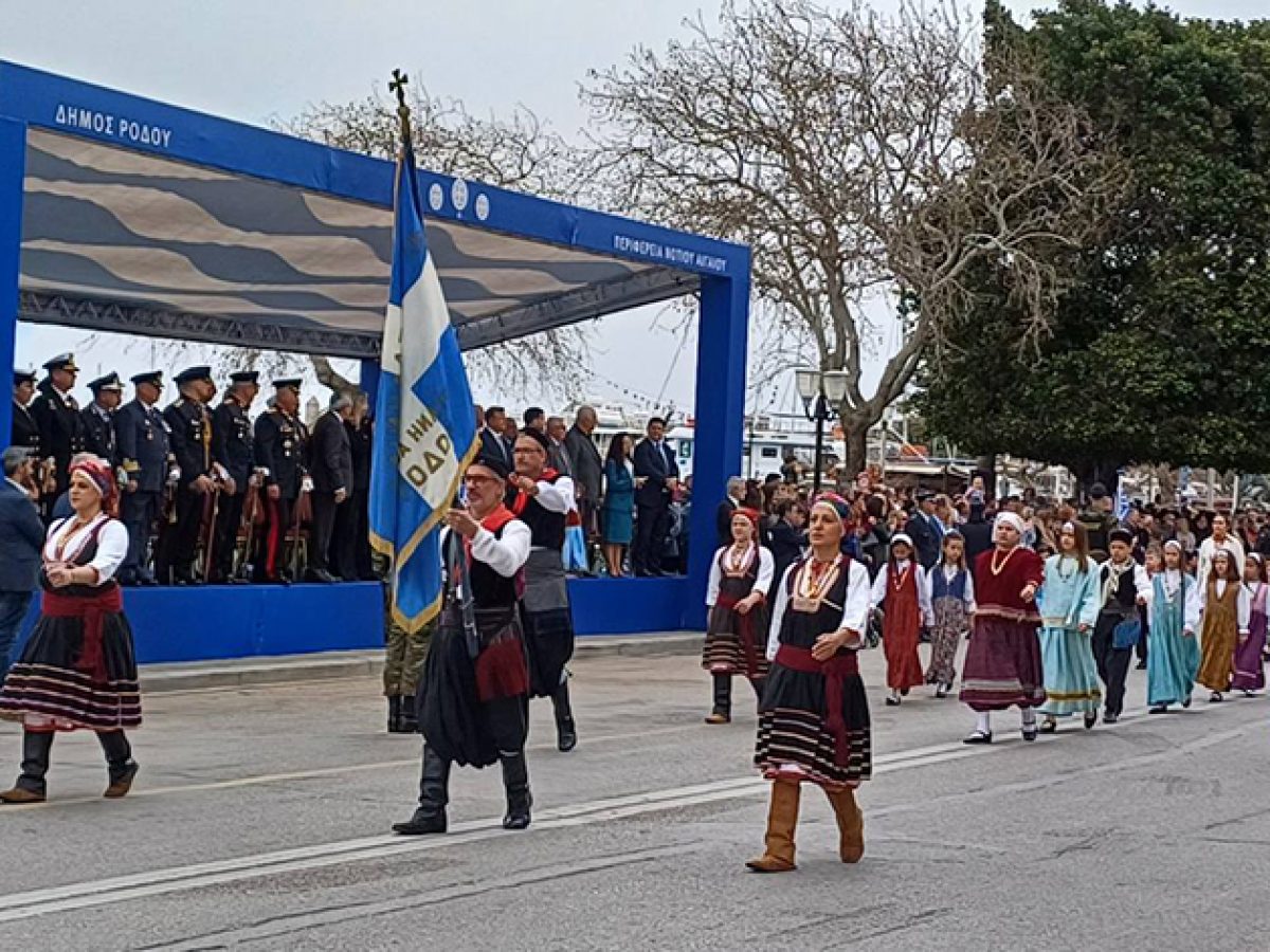 Με λαμπρότητα θα εορτασθεί ο Ευαγγελισμός της Θεοτόκου και η επέτειος της 25ης Μαρτίου στη Ρόδο – Το  πρόγραμμα των εκδηλώσεων