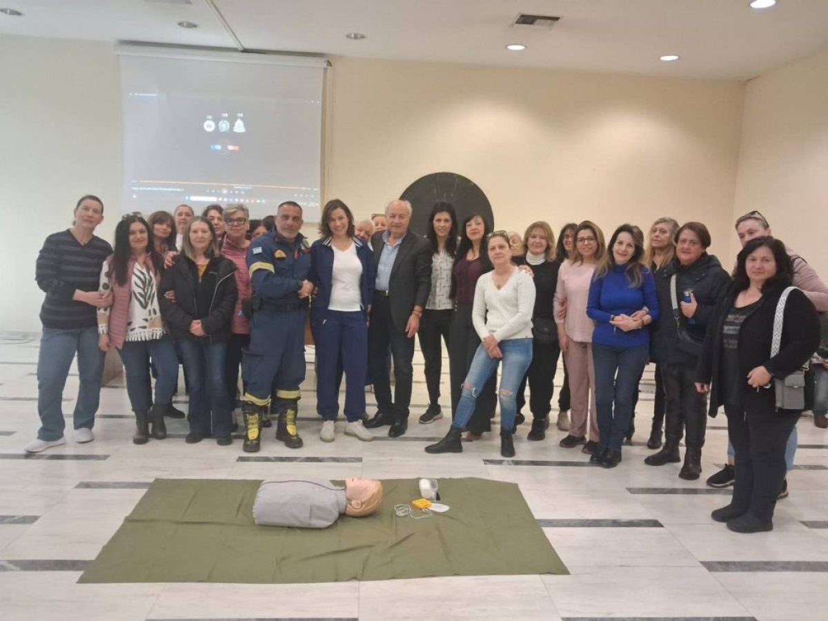Με μεγάλη επιτυχία ολοκληρώθηκε ο εκτεταμένος κύκλος Σεμιναρίων Πρώτων Βοηθειών στα σχολεία του Δήμου Αμαρουσίου