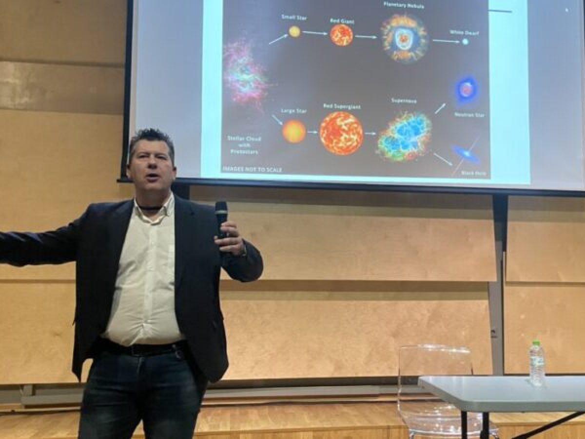 Με μεγάλη επιτυχία πραγματοποιήθηκε η εκδήλωση «Ταξίδι στο Σύμπαν»