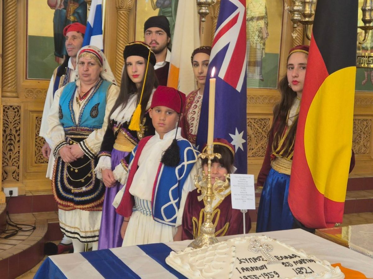 Με τιμές και συγκίνηση ο εορτασμός της 25ης Μαρτίου και της 1ης Απριλίου στο Geelong