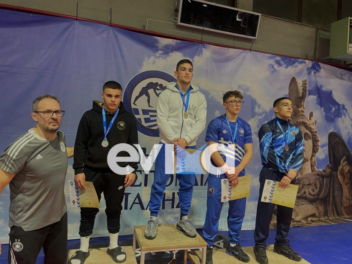 Μεγάλη διάκριση για την Εύβοια! Ξανά χρυσός ο Δημήτρης Σαράπης