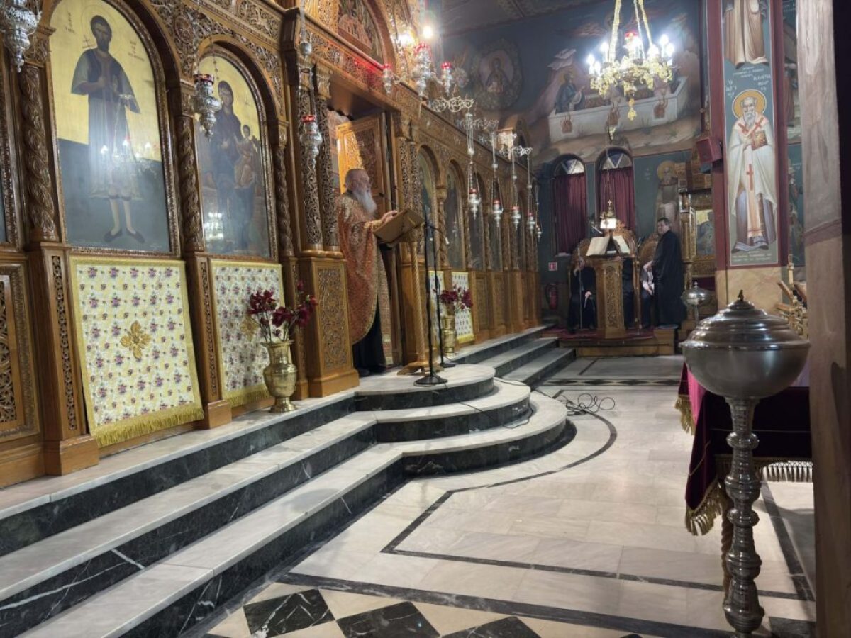 Μεγάλη συμμετοχή πιστών στους Χαιρετισμούς στον Ι.Ν. Αγίου Νικολάου εκ Μετσόβου στα Τρίκαλα