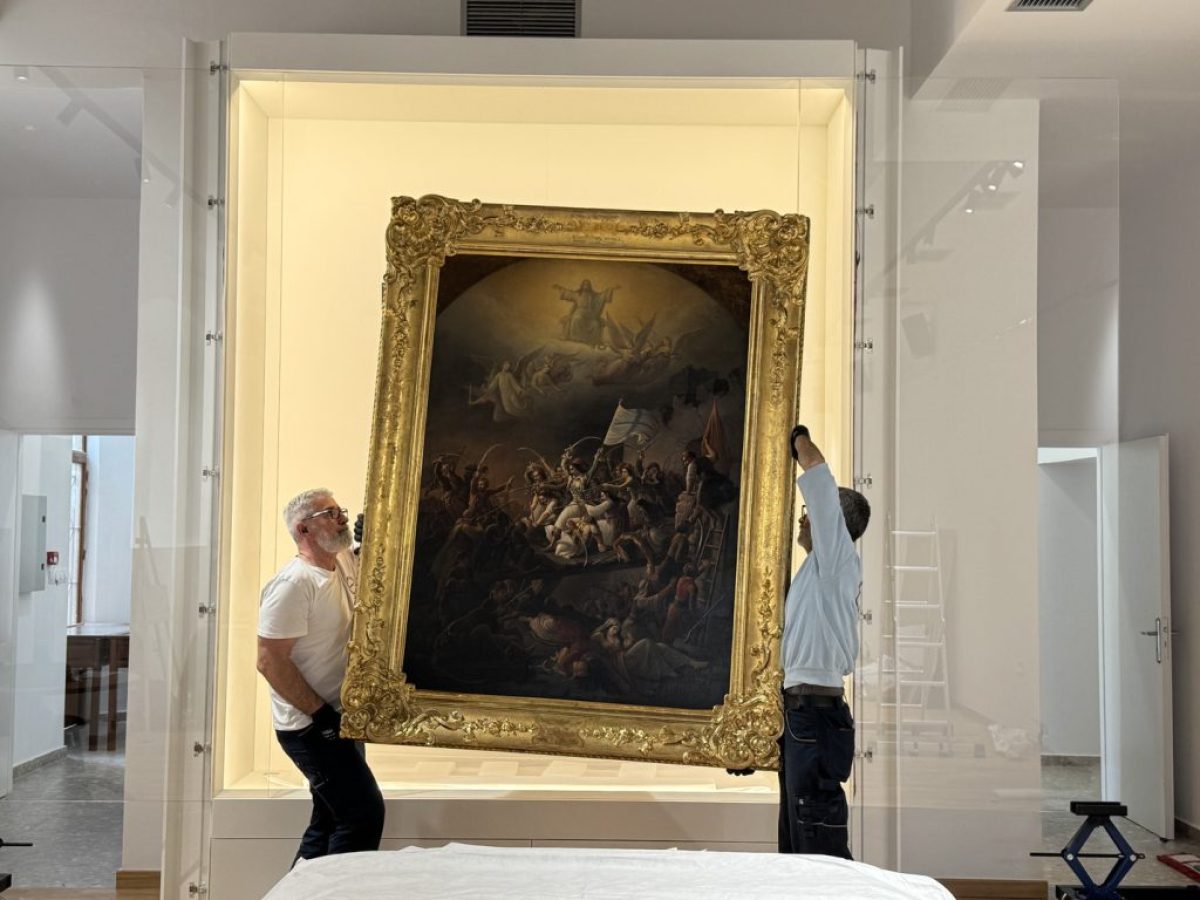 Μεσολόγγι: «Η Έξοδος του Μεσολογγίου» του Θεόδωρου Βρυζάκη στο Τρικούπειο