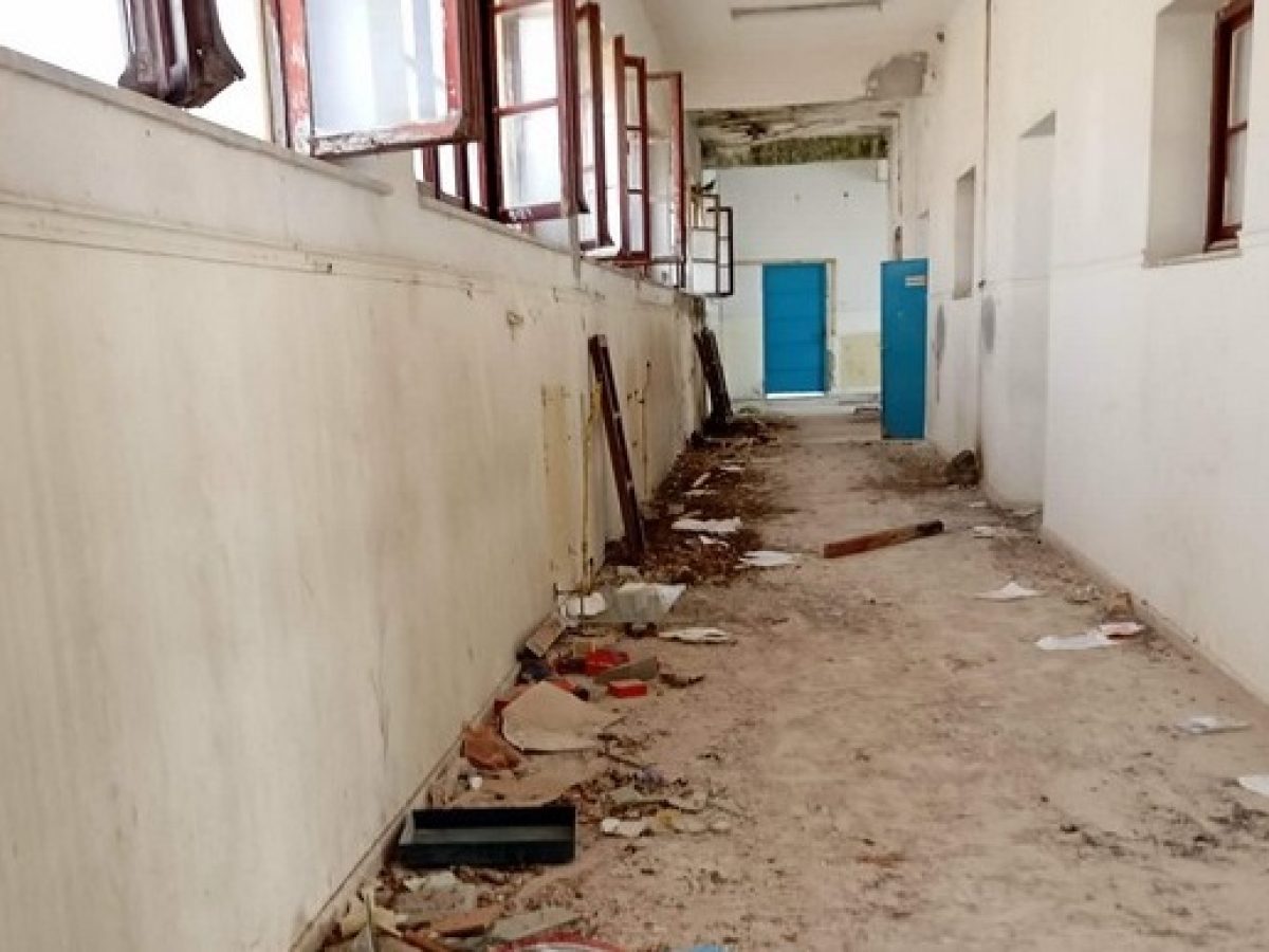 Μεσολόγγι: Σε κακή κατάσταση η Παλαμαϊκή, ενώ το 1ο Γυμνάσιο δεν έχει στέγη