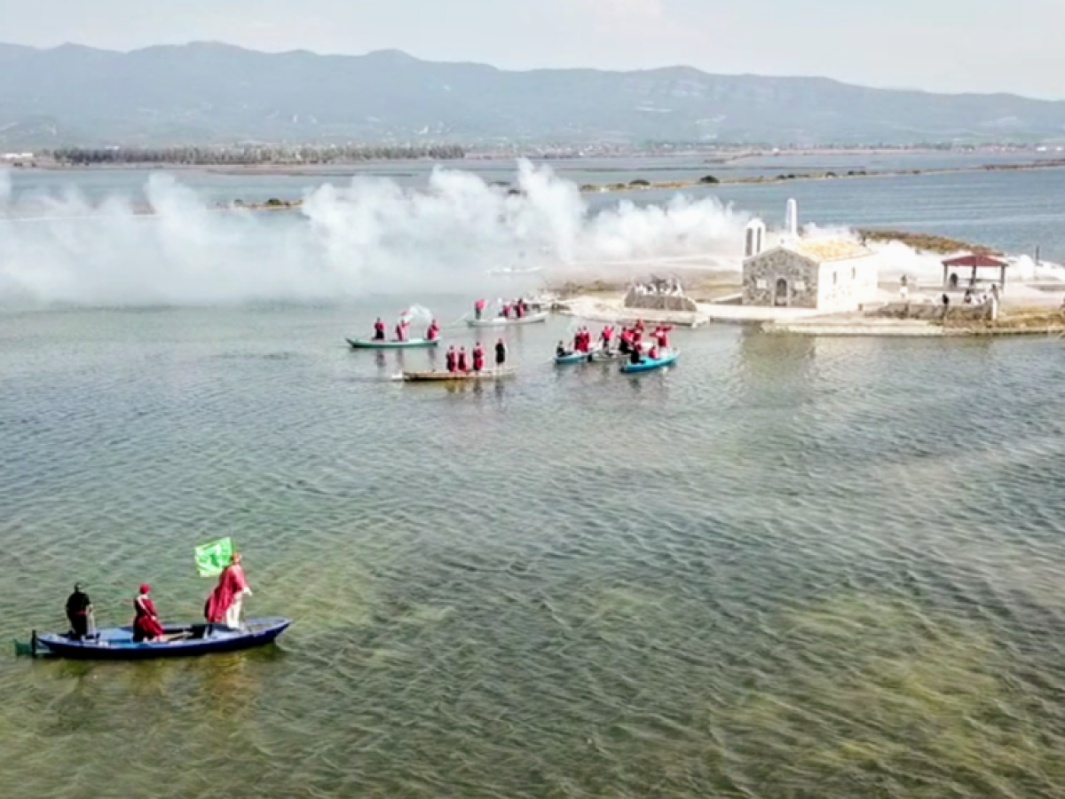 Μεσολόγγι: Αναπαράσταση της ιστορικής  μάχης στην Κλείσοβα, το πρωί της 25ης Μαρτίου