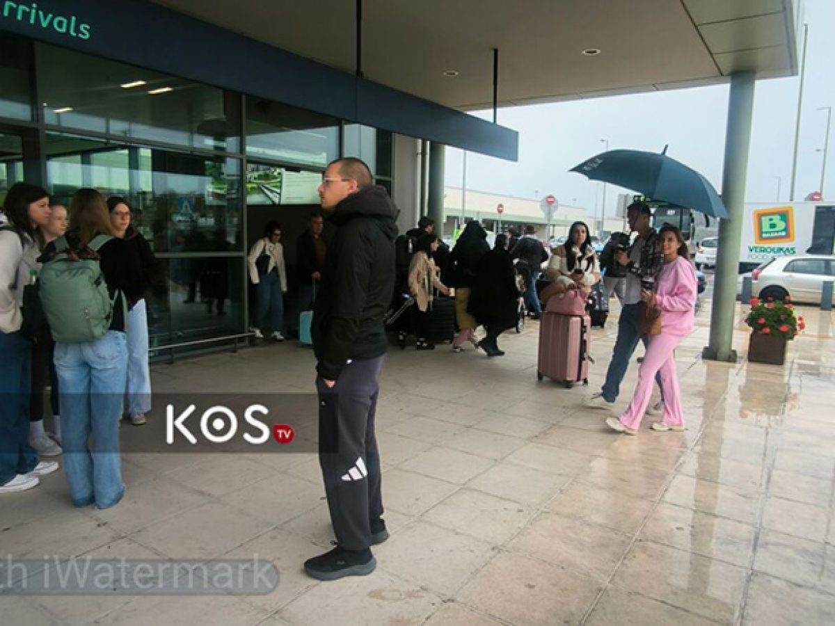 Μετά βροχής η πρώτη πτήση στην Κω και επίσημη πρεμιέρα για την τουριστική περίοδο 2026