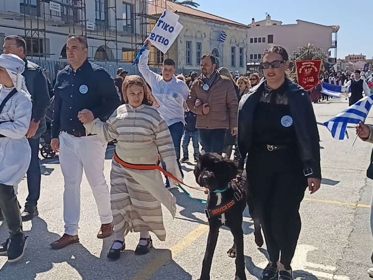 Μύρινα: Με πλήθος κόσμου και συγκίνηση ο εορτασμός της 25ης Μαρτίου – Ξεχώρισε το Ειδικό Σχολείο Καλλιθέας(Βιντεο+φωτό)