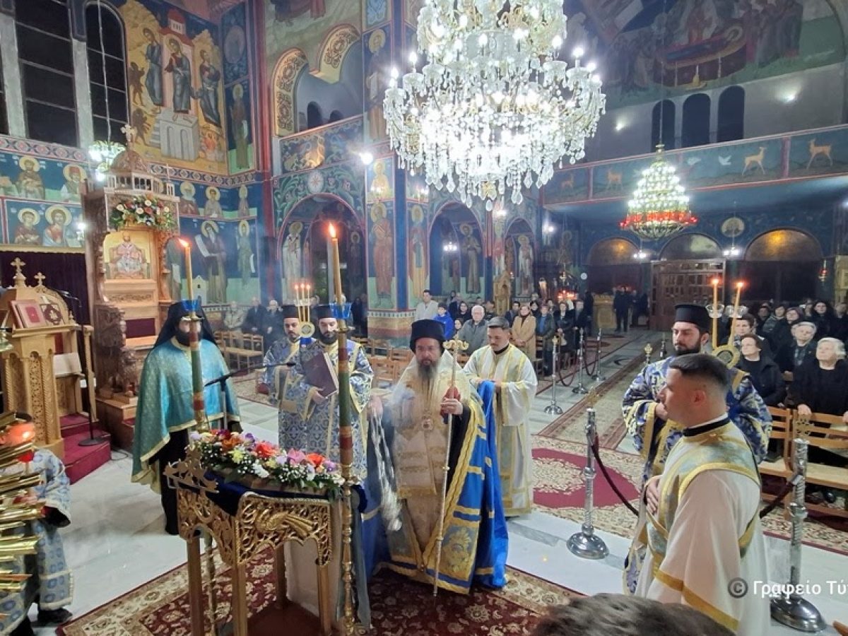 Μητρόπολη Αιτωλοακαρνανίας: Η εορτή του Ακαθίστου Ύμνου στον Ιερό Ναό Αγίου Αθανασίου Κατούνας