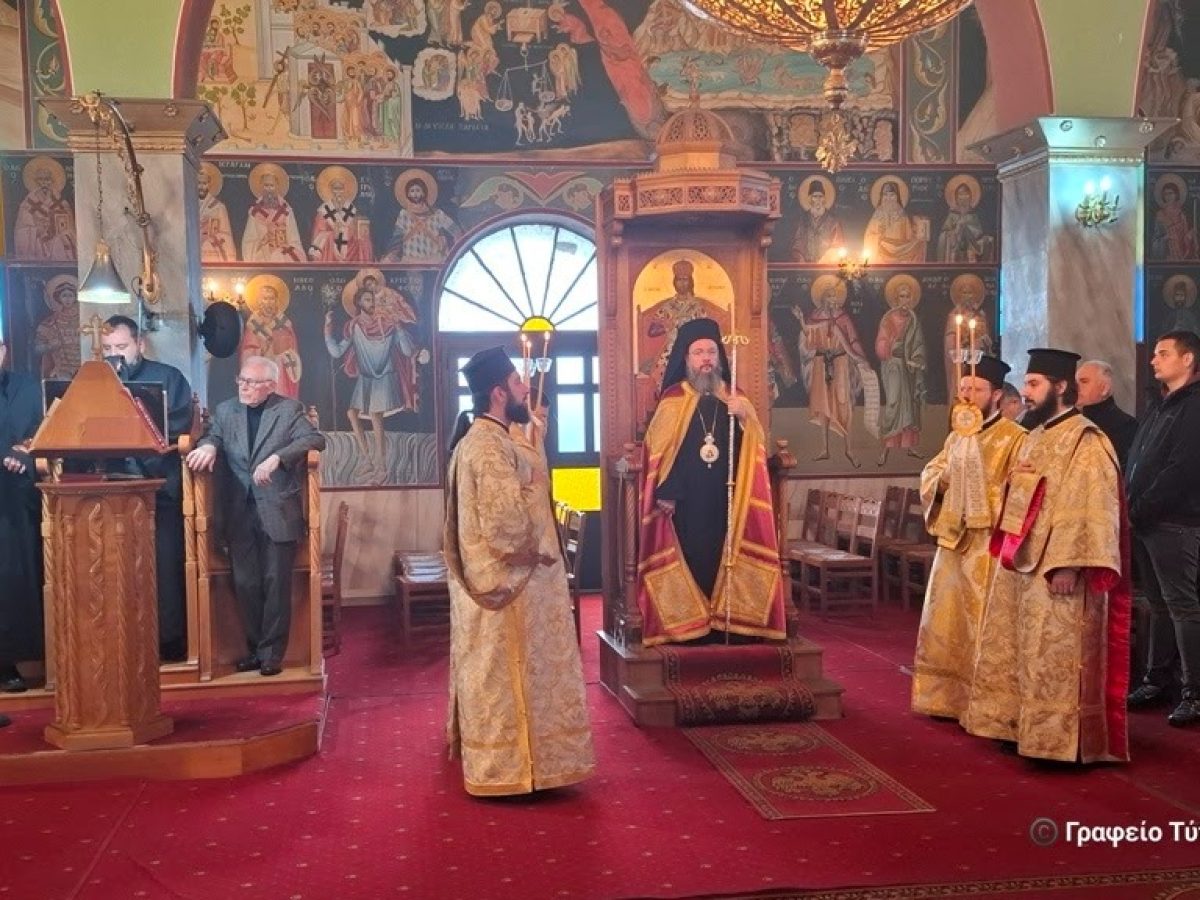 Μητροπολίτης Δαμασκηνός: Η εορτή του Ευαγγελισμού αποτελεί σπουδαία ημέρα της  πνευματικής κληρονομιάς μας