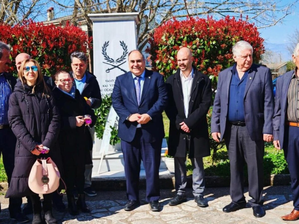 Μνημόσυνο για τους αγωνιστές της ΕΟΚΑ στα Τρίκαλα