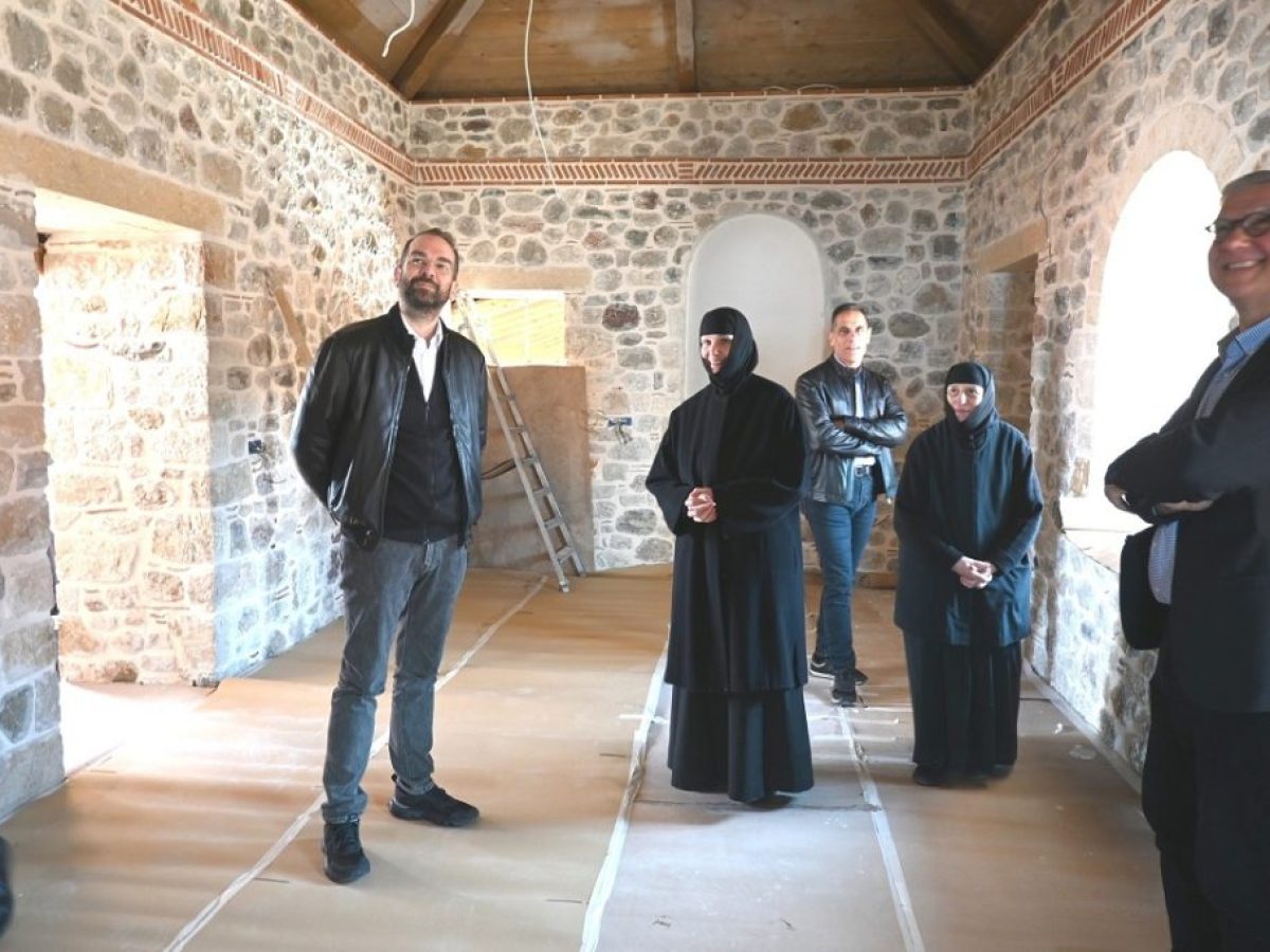 Ν.Φαρμάκης για την Μονή Αγίου Νικολάου Μπάλα: «Είδαμε τις πληγές να κλείνουν»