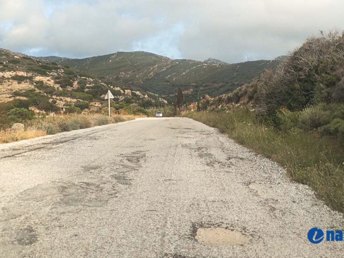 Νάξος: Αίτημα της Κοινότητας Κορωνίδας για άμεση αποκατάσταση του δρόμου Εγκαρών – Απόλλωνα
