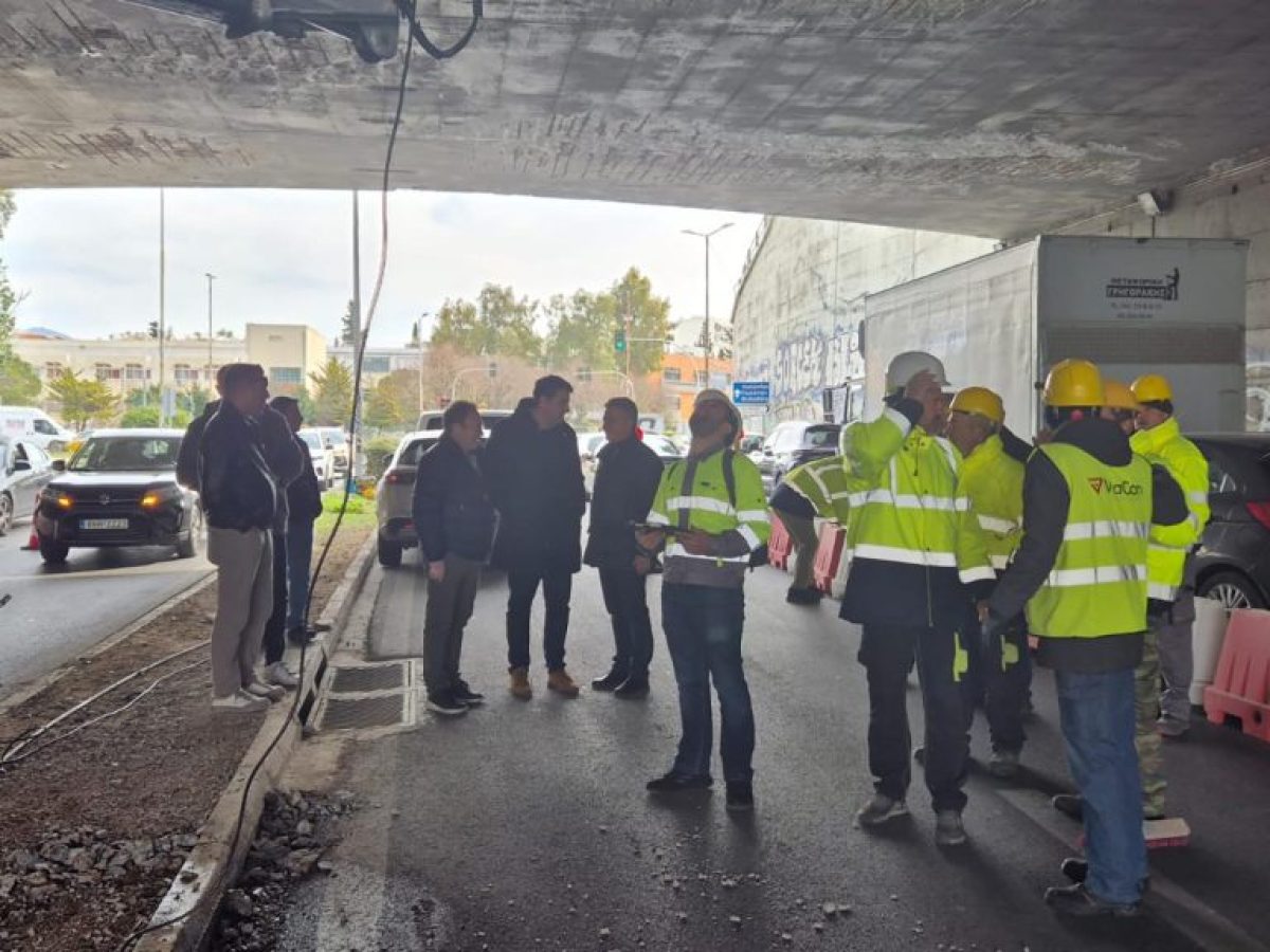 Νέα Ιωνία – Στη σήραγγα της Εθνικής Αντιστάσεως ο Δήμαρχος μετά και τον σχετικό θόρυβο