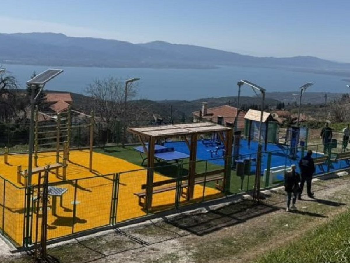 Νέοι χώροι άθλησης-αναψυχής σε χωριά του Αγρινίου- Μαυρομμάτης: «Στηρίζουμε τα χωριά μας με έργα ουσίας»