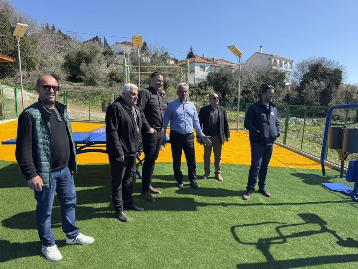 Νέοι χώροι άθλησης και αναψυχής σε Νέα Αβόρανη, Παντάνασσα και Καλλιθέα του Δήμου Αγρινίου