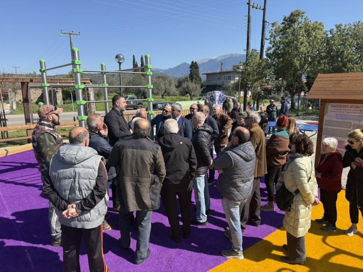 Νέοι χώροι άθλησης και αναψυχής σε Αβόρανη, Παντάνασσα και Καλλιθέα-Επίσκεψη Μαυρομμάτη