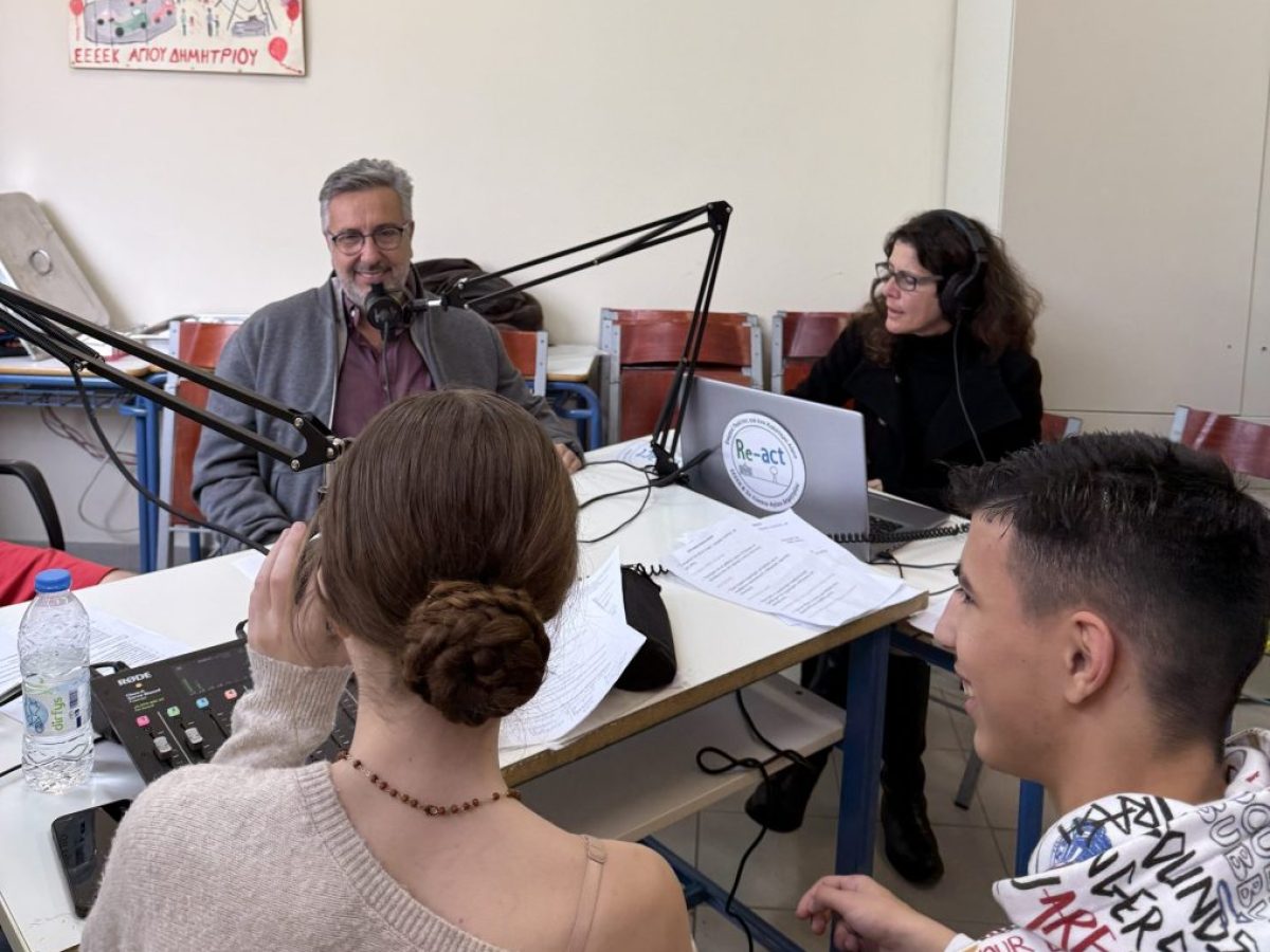 Νέοι ενεργοί πολίτες – Διάλογος μαθητών του Ε.Ε.Ε.Ε.Κ. και του 2ου ΓΕΛ με το Δήμαρχο για ένα podcast