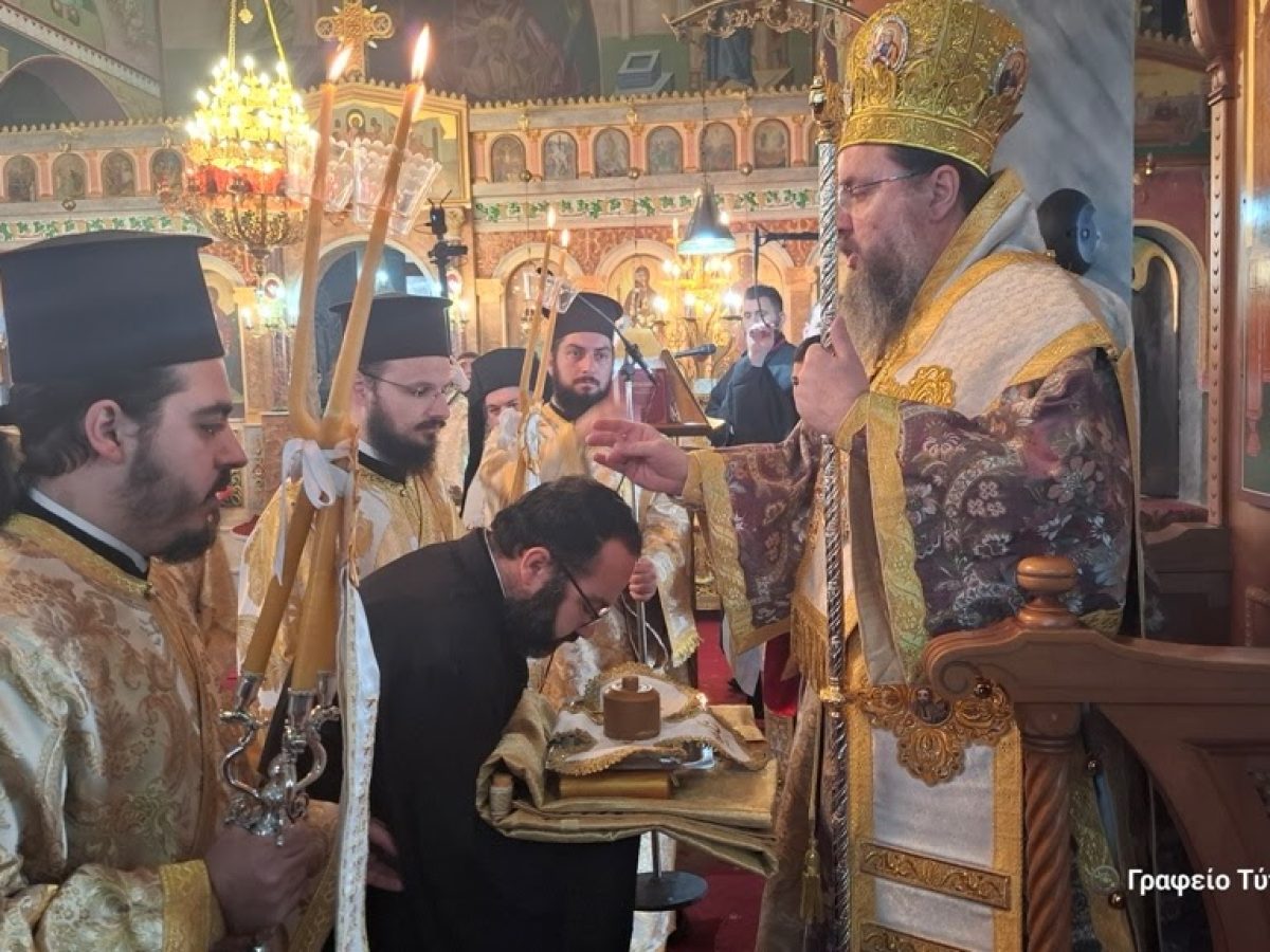 Νέος Διάκονος στην Ι. Μ. Αιτωλοακαρνανίας ο Ευσέβιος Ζαπαντιώτης