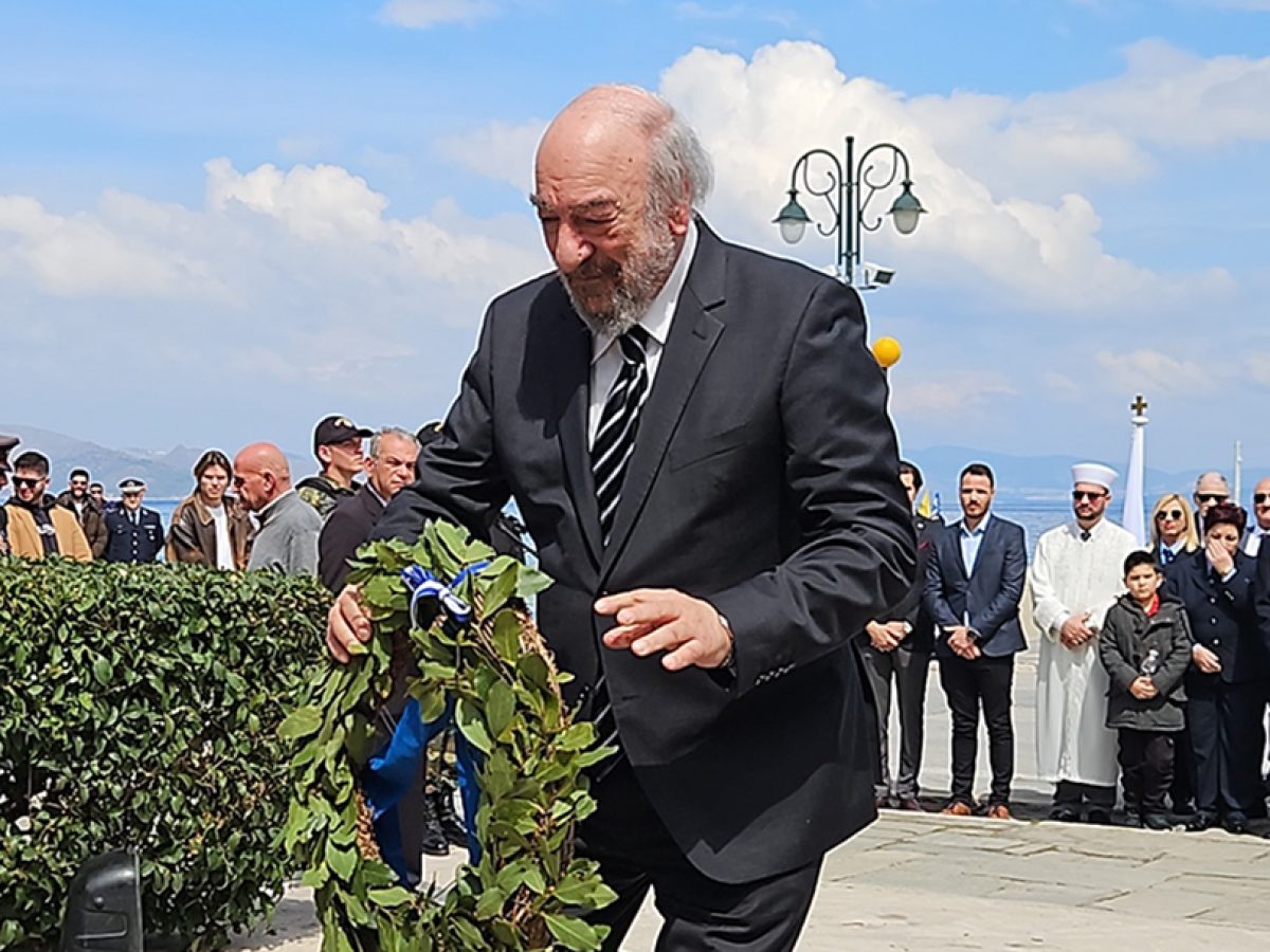 Νικητιάδης από Κω: Το μήνυμα του 1821 αποκτά ξεχωριστό βάρος στα ακριτικά νησιά μας