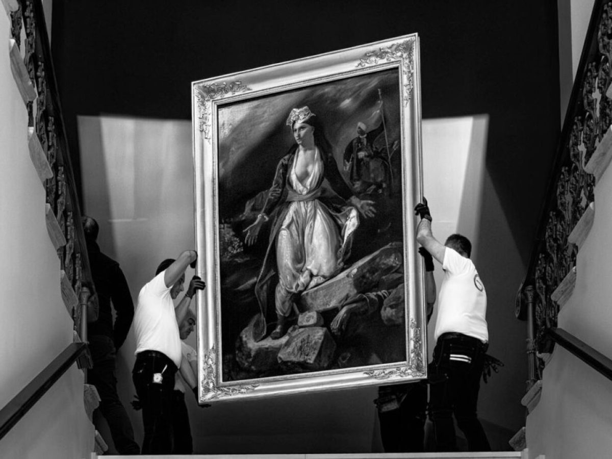 Νίκος Αλιάγας: Ο πίνακας του Ντελακρουά στο Ξενοκράτειο μέσα από το φακό του Μεσολογγίτη