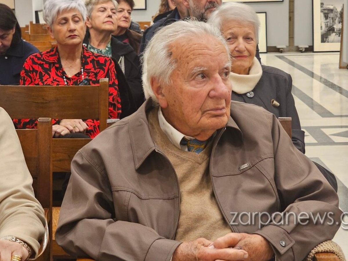 Ο “Χρυσόστομος” τίμησε τον σπουδαίο μαέστρο Γιώργο Καλούτση | Video + Photos