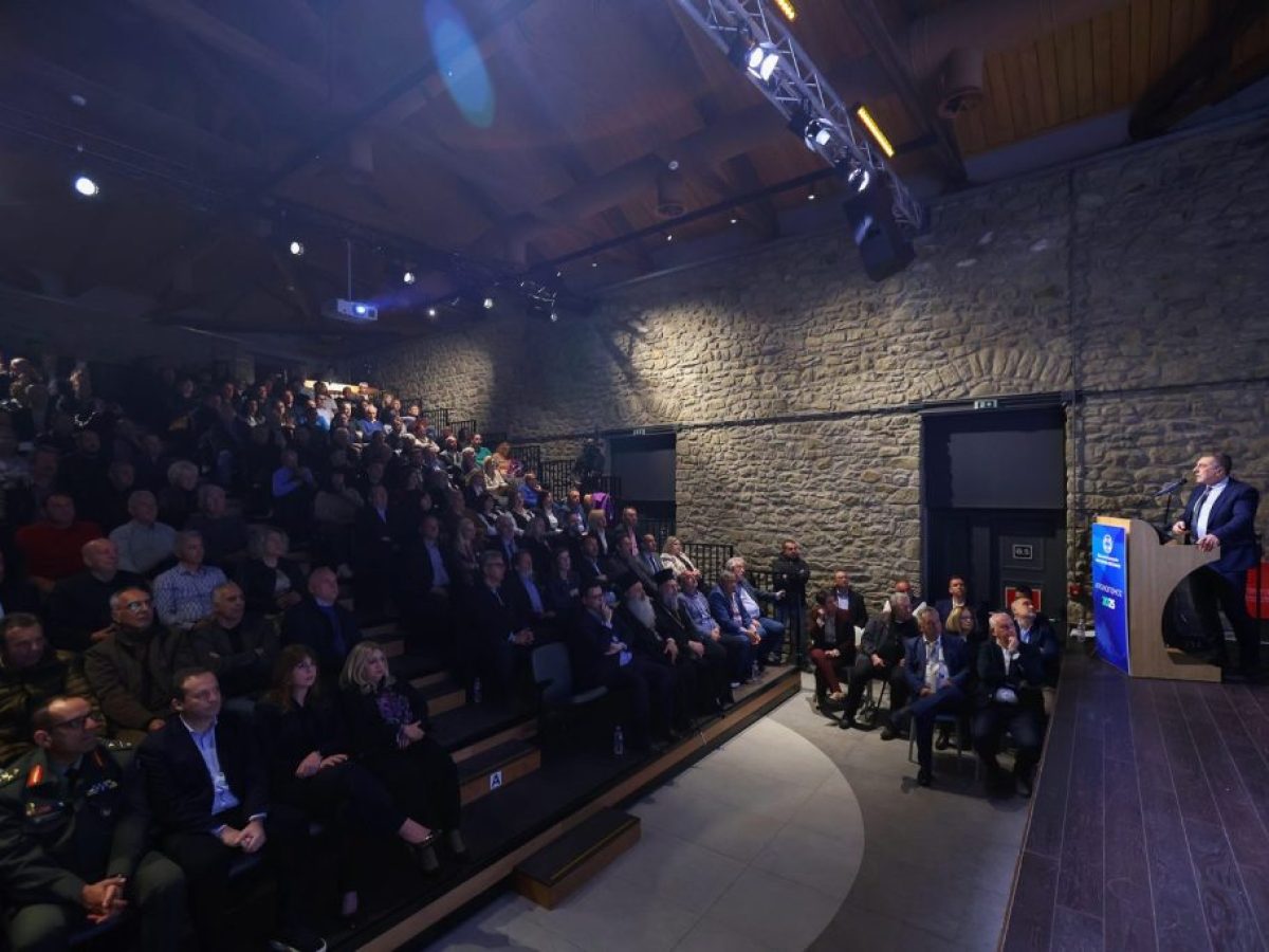 Ο Δημ. Κουρέτας παρουσίασε τα έργα που αναβαθμίζουν τον Νομό Τρικάλων