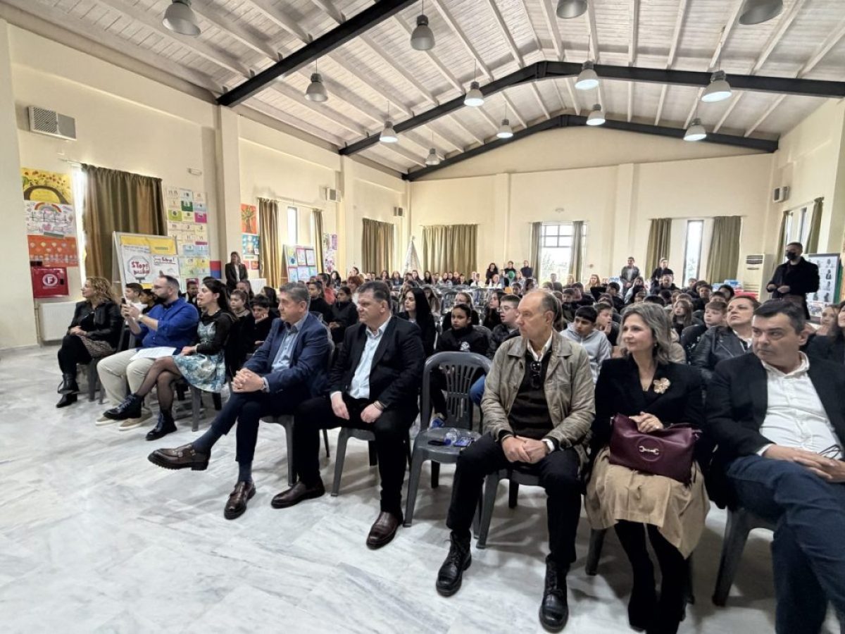 Ο Δήμαρχος Δυτικής Αχαΐας, Γρ. Αλεξόπουλος σε εκπαιδευτική δράση κατά της σχολικής βίας