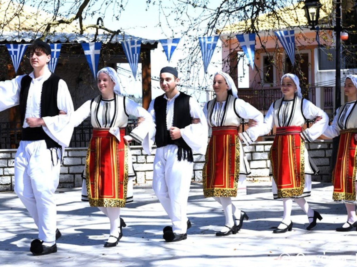 Ο εορτασμός της Εθνικής επετείου της 25ης Μαρτίου  1821, στην Καρυά