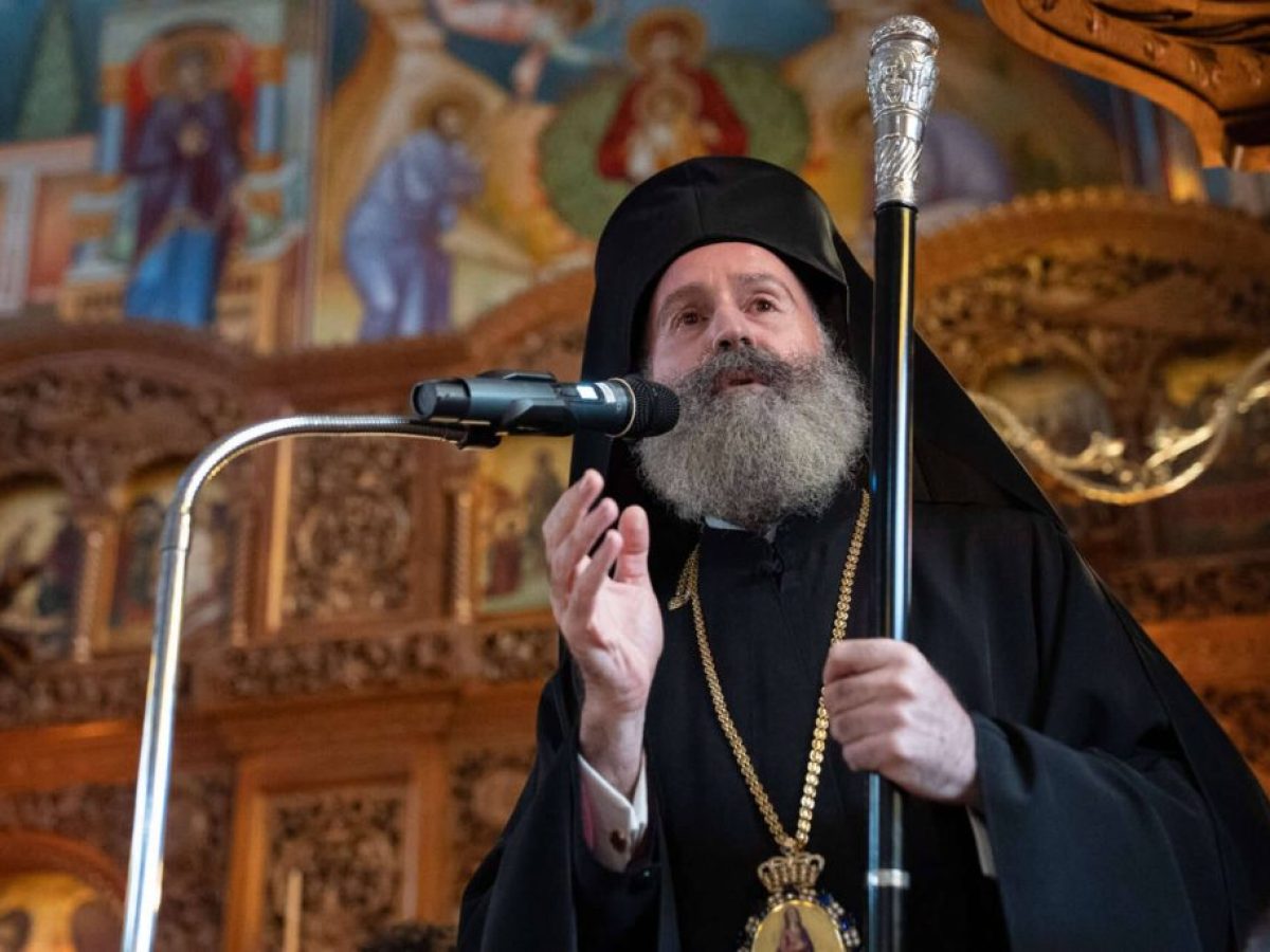 Ο Αρχιεπίσκοπος Αυστραλίας στην Ιερά Επισκοπή Χώρας για τον Ε’ Κατανυκτικό Εσπερινό