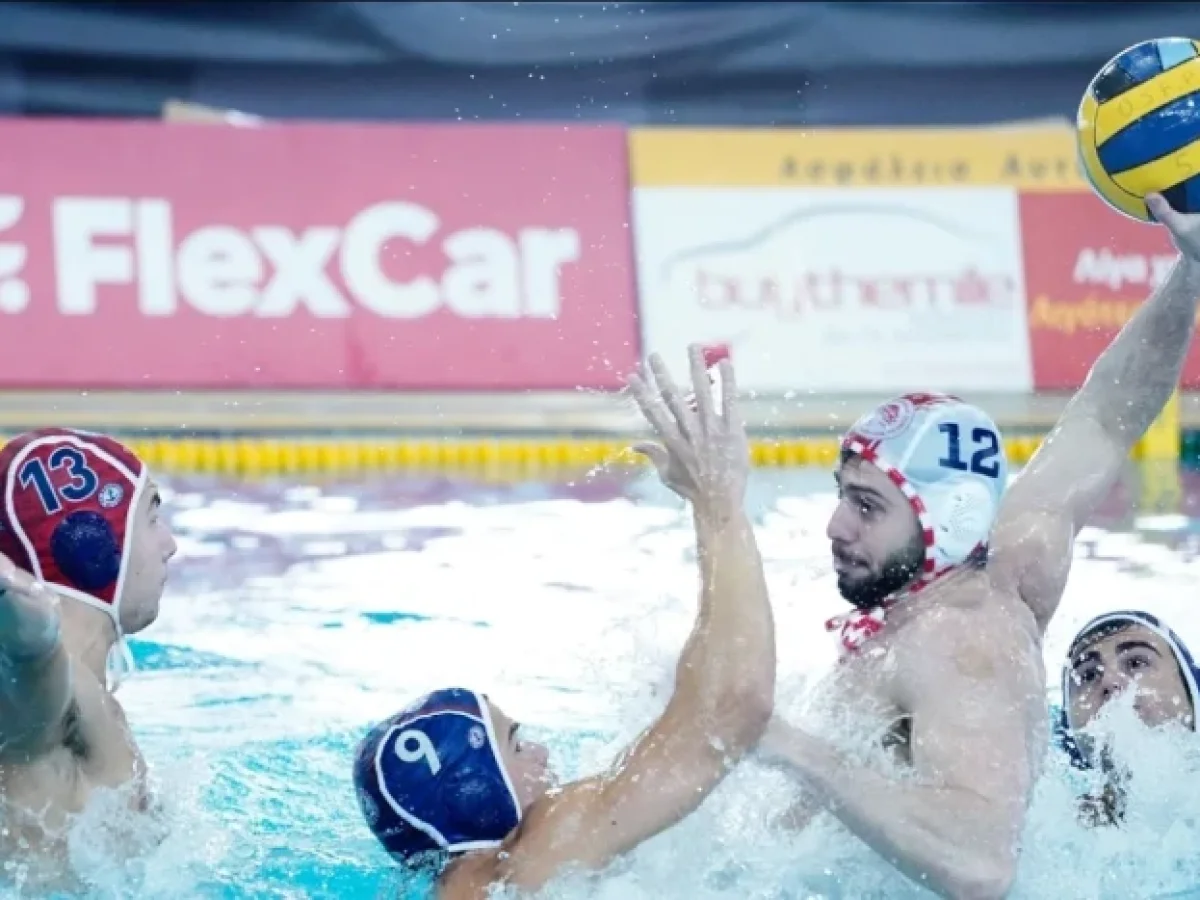 Ολυμπιακός – Βουλιαγμένη 21-12: Κυρίαρχος και «αγκαλιά» με το απόλυτο πλεονέκτημα έδρας