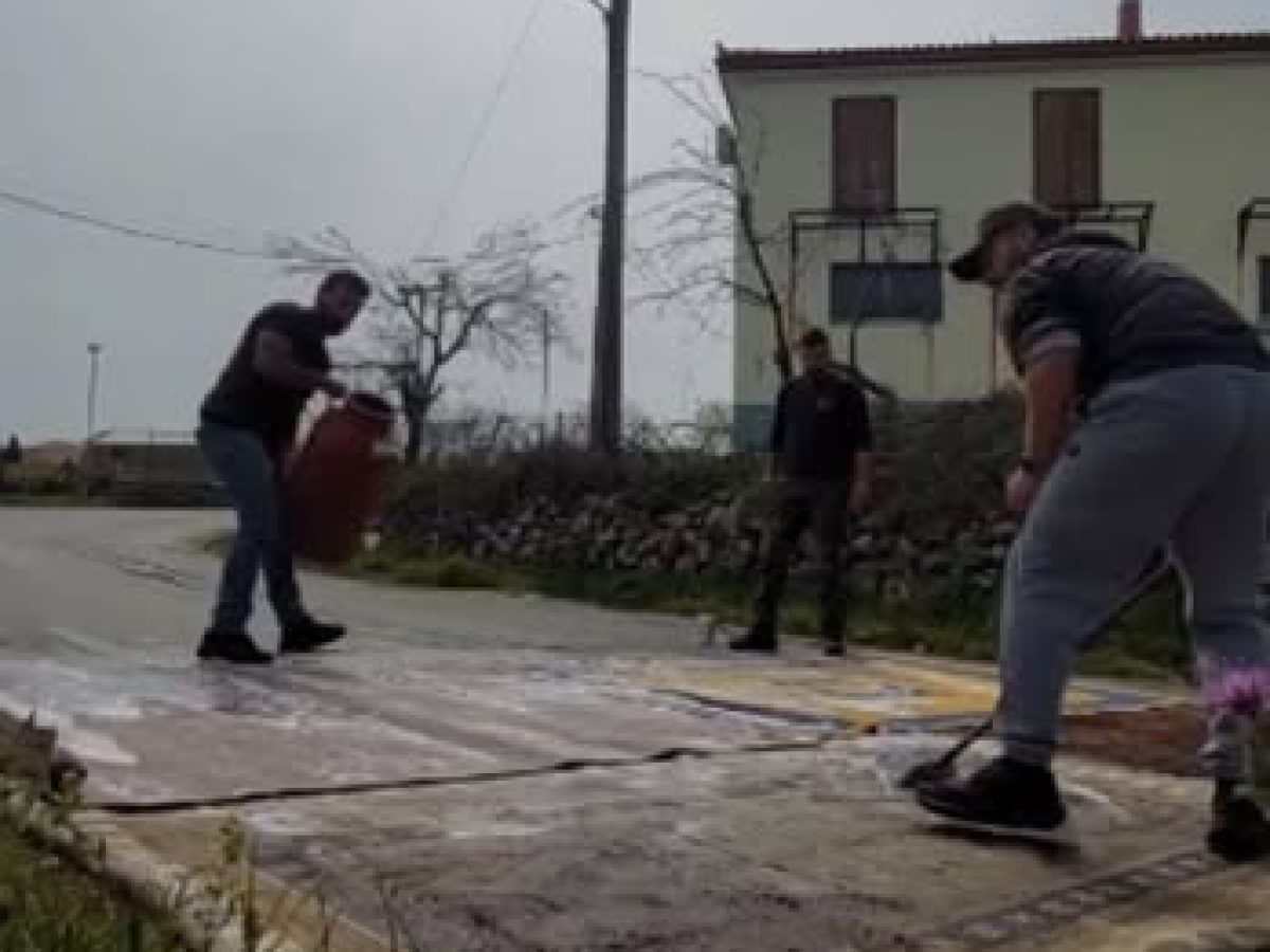 Παλεύουν μόνοι τους στη Στύψη τον αφθώδη πυρετό….με μαγικά χαλιά!!ΦΩΤΟ