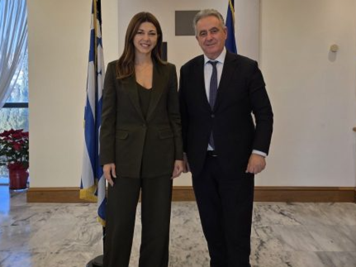 Πανεπιστημιακό Τμήμα, Ιστορικό Αρχείο και Ειδικό Σχολείο στην ατζέντα της συνάντησης του Βουλευτή Ν. Λευκάδας, Θανάση Καββαδά, με την Υπουργό Παιδείας κ.Σοφία Ζαχαράκη