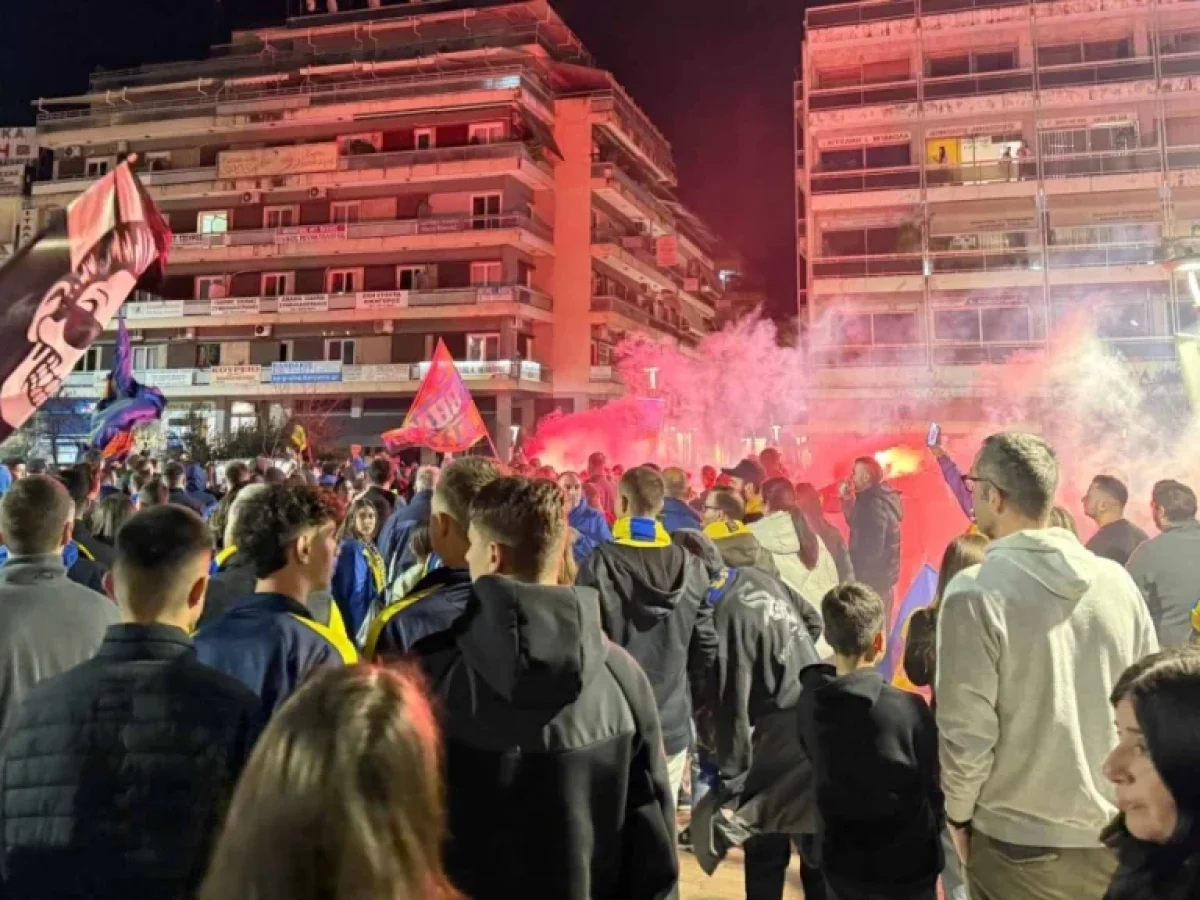 Παναιτωλικός: 100 χρόνια κίτρινα και μπλε, ατελείωτο πάρτι στο Αγρίνιο (vid)