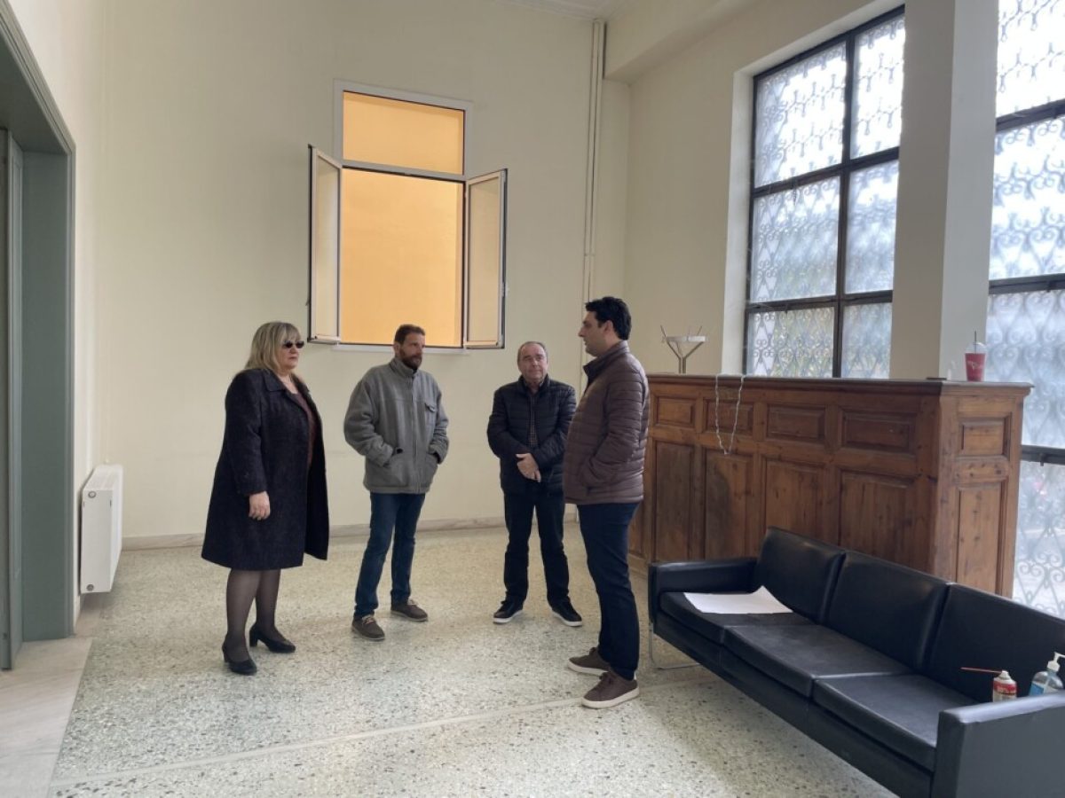 Παράδοση – παραλαβή του πρώην Ειρηνοδικείου Αλιβερίου