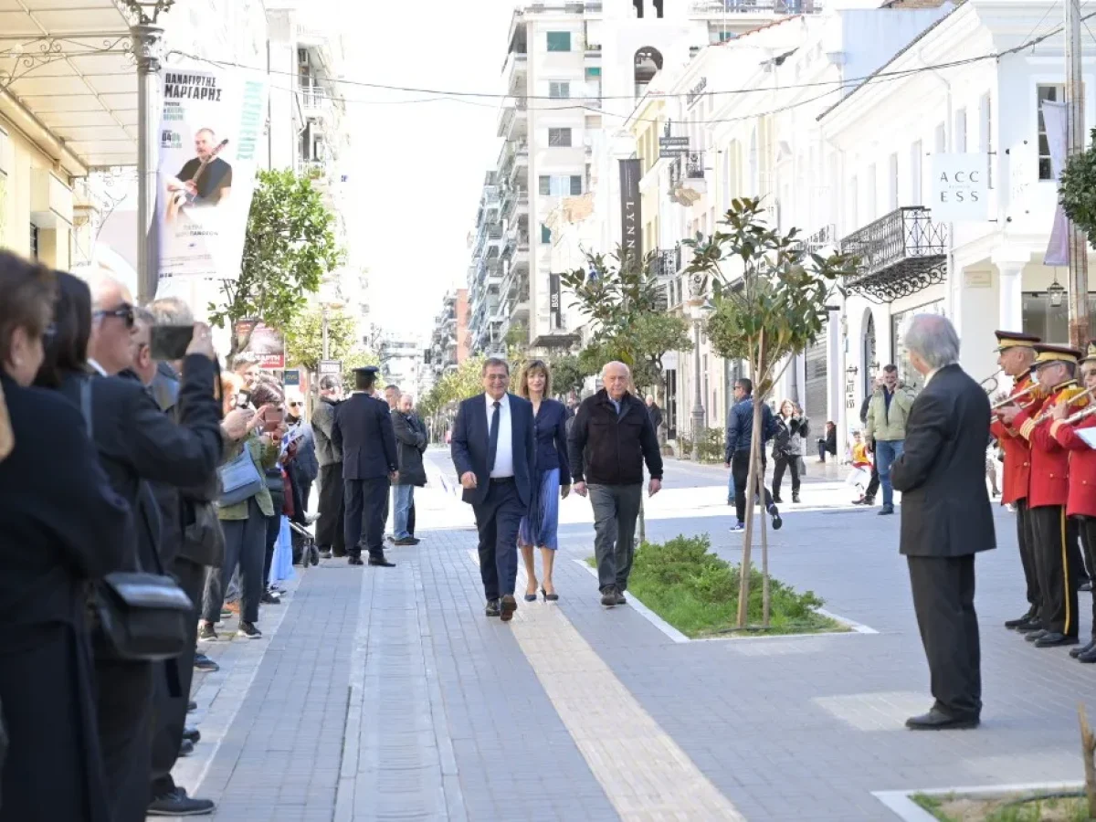 Πάτρα: Η δημοτική αρχή τίμησε την επέτειο της Ελληνικής Επανάστασης