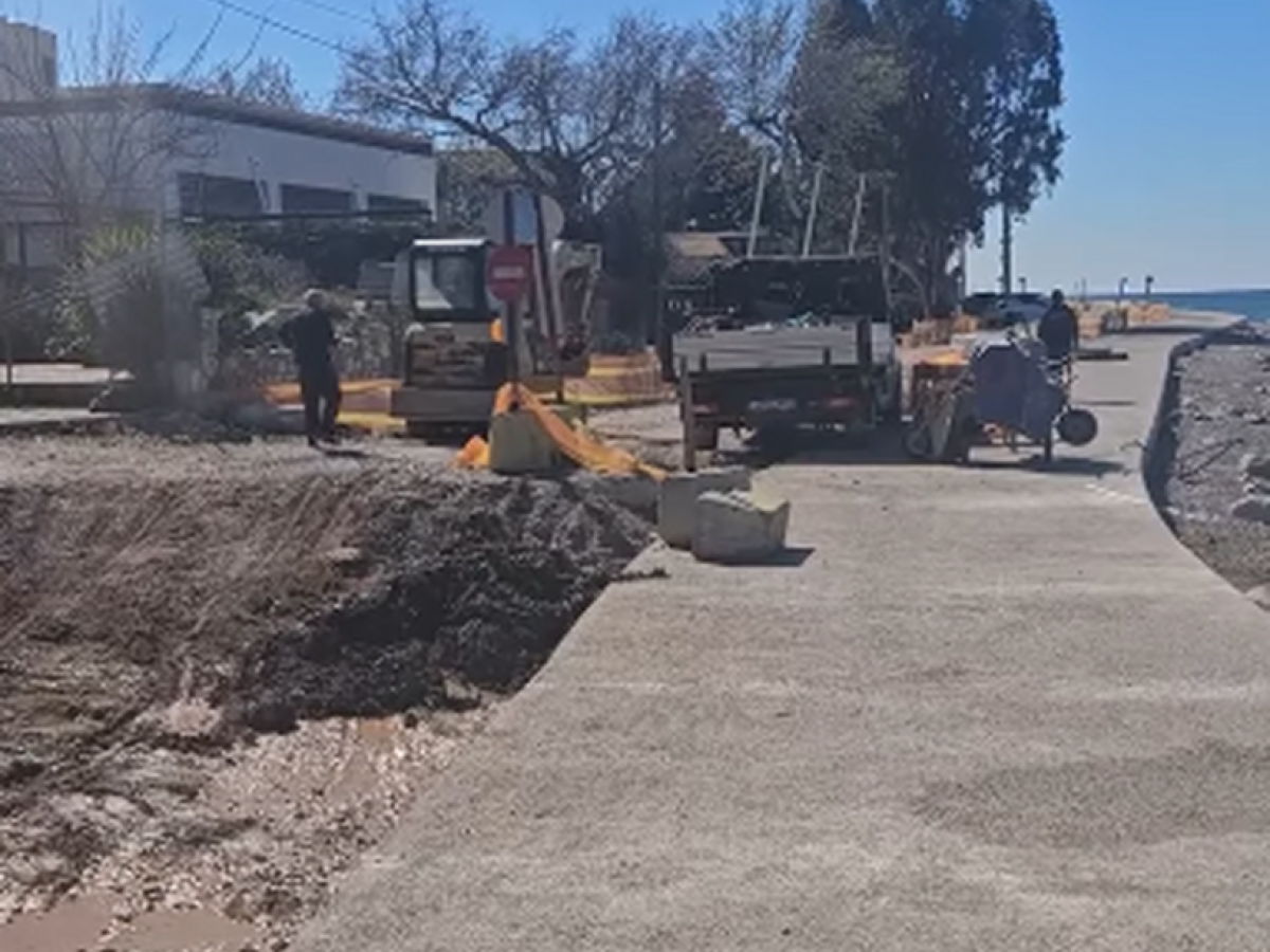 Πάτρα: Προχωρούν τα έργα στην παραλιακή ζώνη Ρίου – Αγίου Βασιλείου (video)
