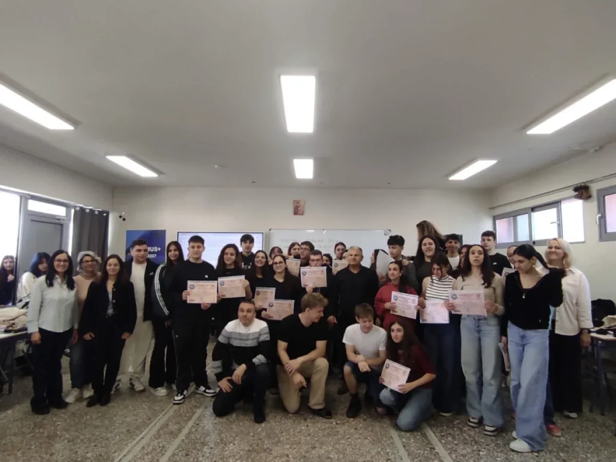 Πάτρα: Το 5ο ΓΕ.Λ., Σχολείο υποδοχής Erasmus, ΦΩΤΟ