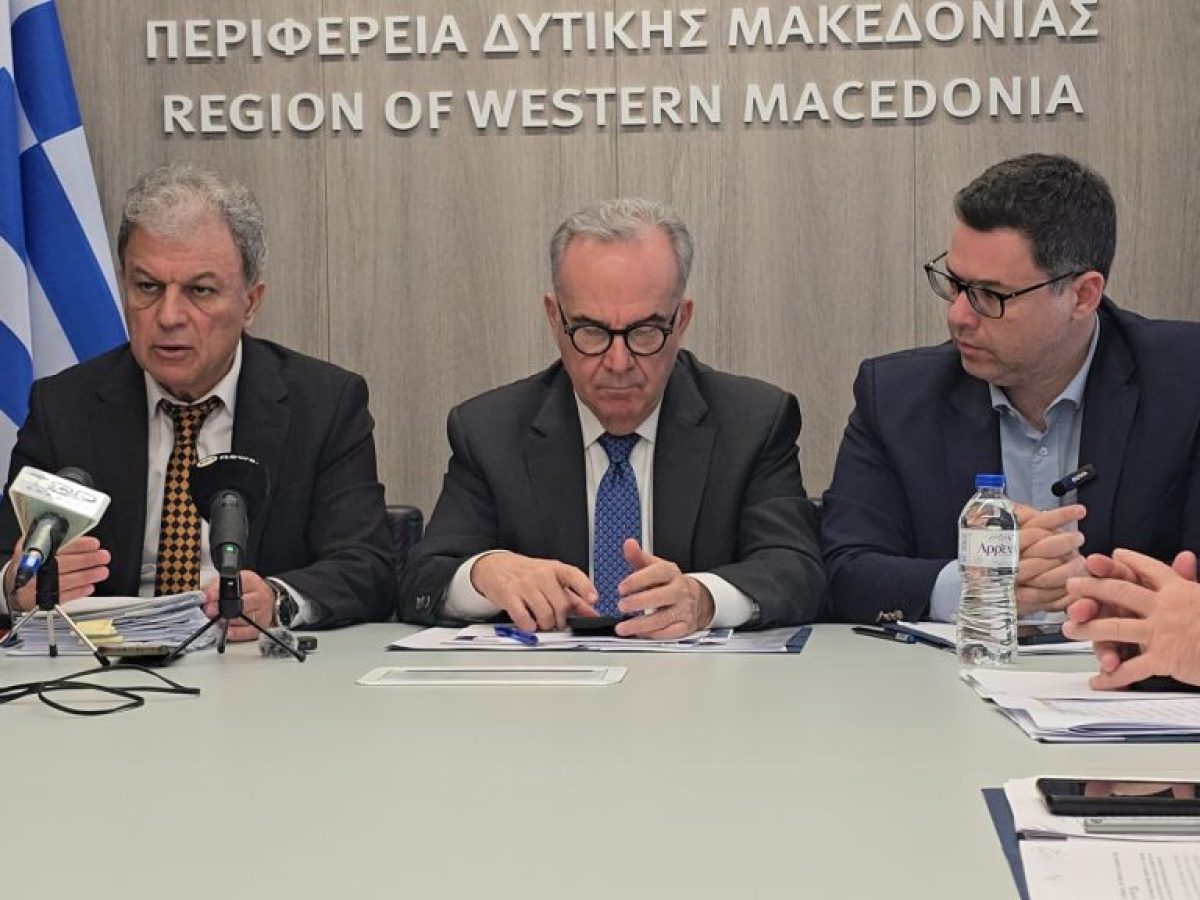 Περιφέρεια Δυτικής Μακεδονίας: Υποδοχή κυβερνητικού κλιμακίου από τον Περιφερειάρχη Γιώργο Αμανατίδη