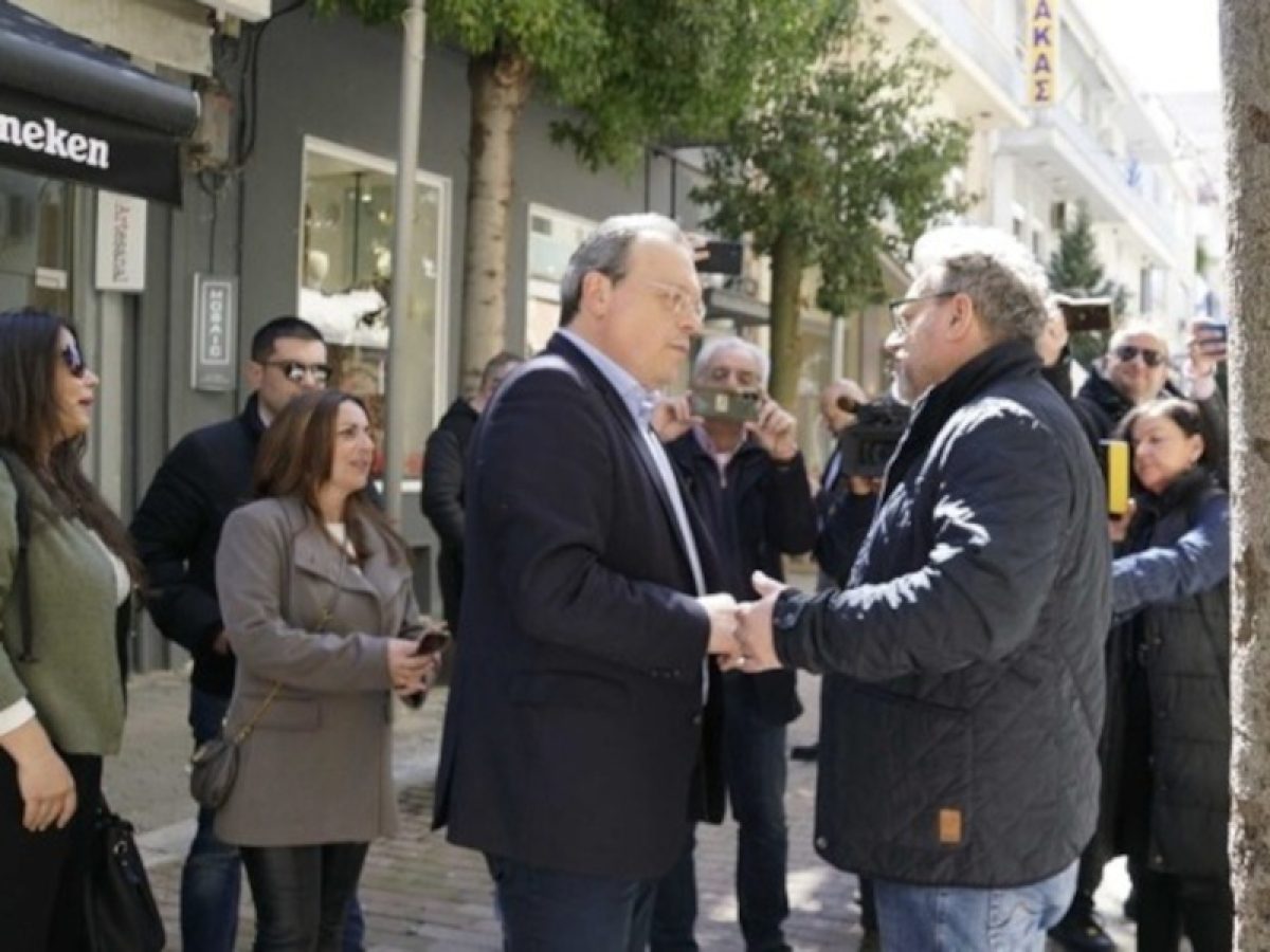 Περιοδεία Σωκράτη Φάμελλου στη Λαμία