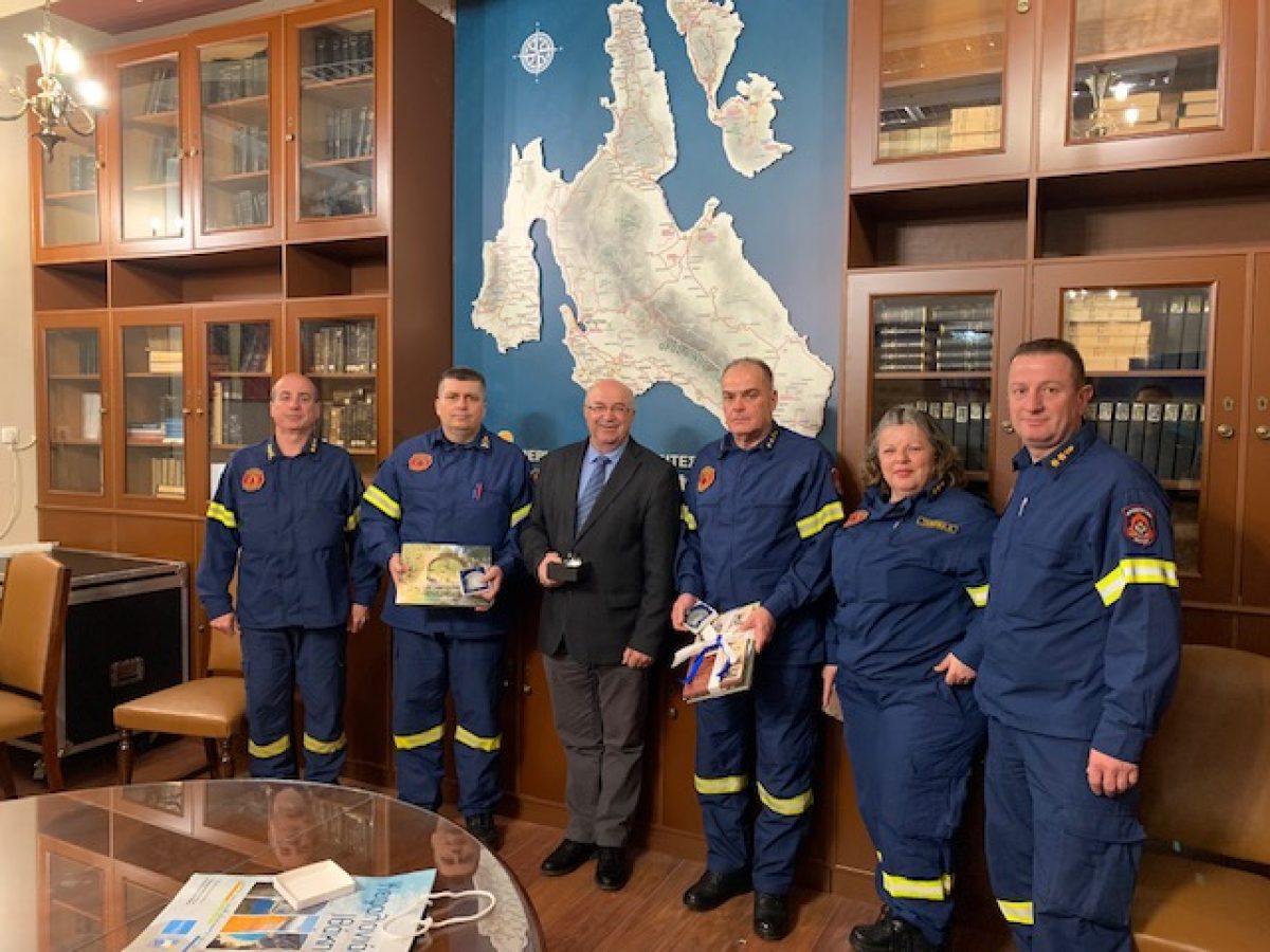 Πολιτική Προστασία, Αίνος και φυσικές καταστροφές στο τραπέζι της συνάντησης Κουρή με την Πυροσβεστική