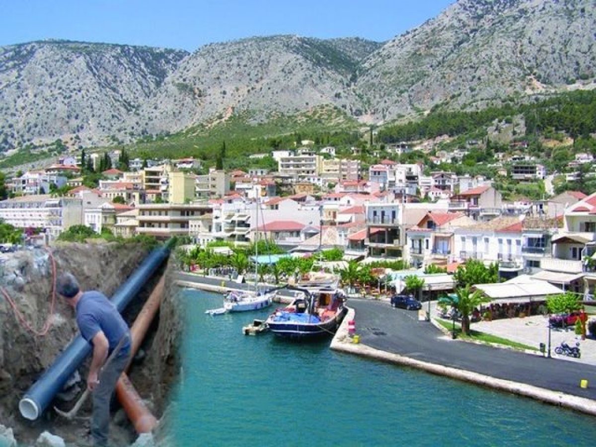 Προγραμματισμένες εργασίες σύνδεσης του νέου δικτύου ύδρευσης Αστακού και των νέων αντλιών στα Λιβανέϊκα