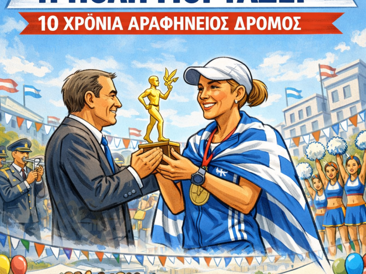 Πρόσκληση – Έναρξη 10ου Επετειακού Αραφήνειου Δρόμου