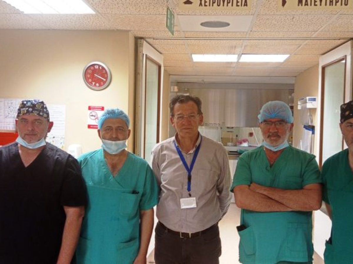 Πρωτοποριακή επέμβαση στη Χειρουργική Κλινική του Νοσοκομείου Χανίων