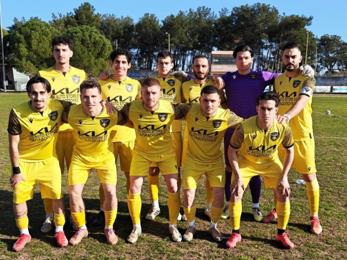 ΠΑΟΠ ΝΕΑΣ ΑΜΙΣΟΥ – Α.Ε. ΚΑΛΑΜΠΑΚΙΟΥ 5-0: Επίδειξη δύναμης και αγκαλιά με την κατάκτηση του τίτλου