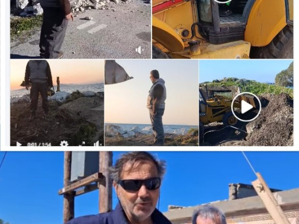 Σάκης Χατζηπέτρος: Προσκυνηματικό έργο από Δ. Χατζηδαυίδ στην παραλία του Φάρου στο Σκανδάρι