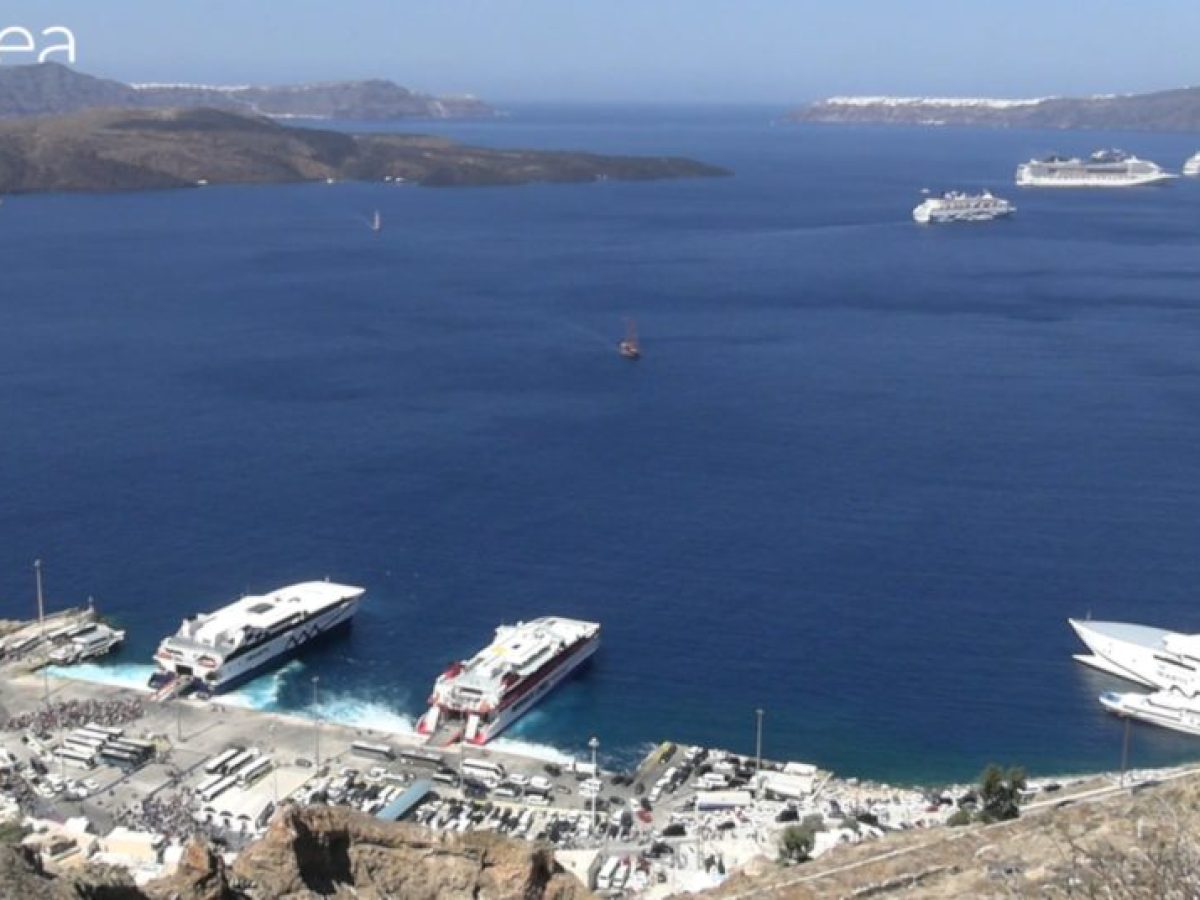 Σαντορίνη: Αίρεται ο αποκλεισμός του λιμανιού