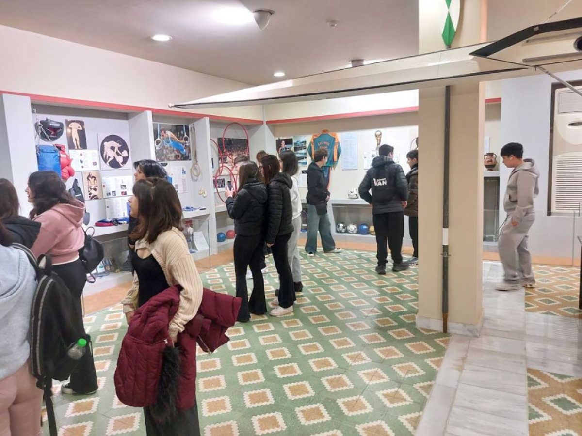 Σχολεία από Καρδίτσα και Πάτρα στο Αθλητικό Μουσείο Τρικάλων