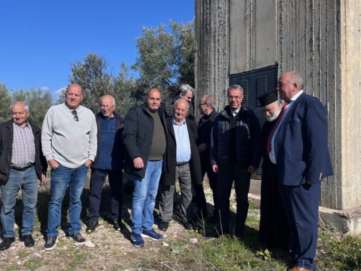 Σε έργα στον Δήμο Μακρακώμης ο Χρήστος Σταϊκούρας