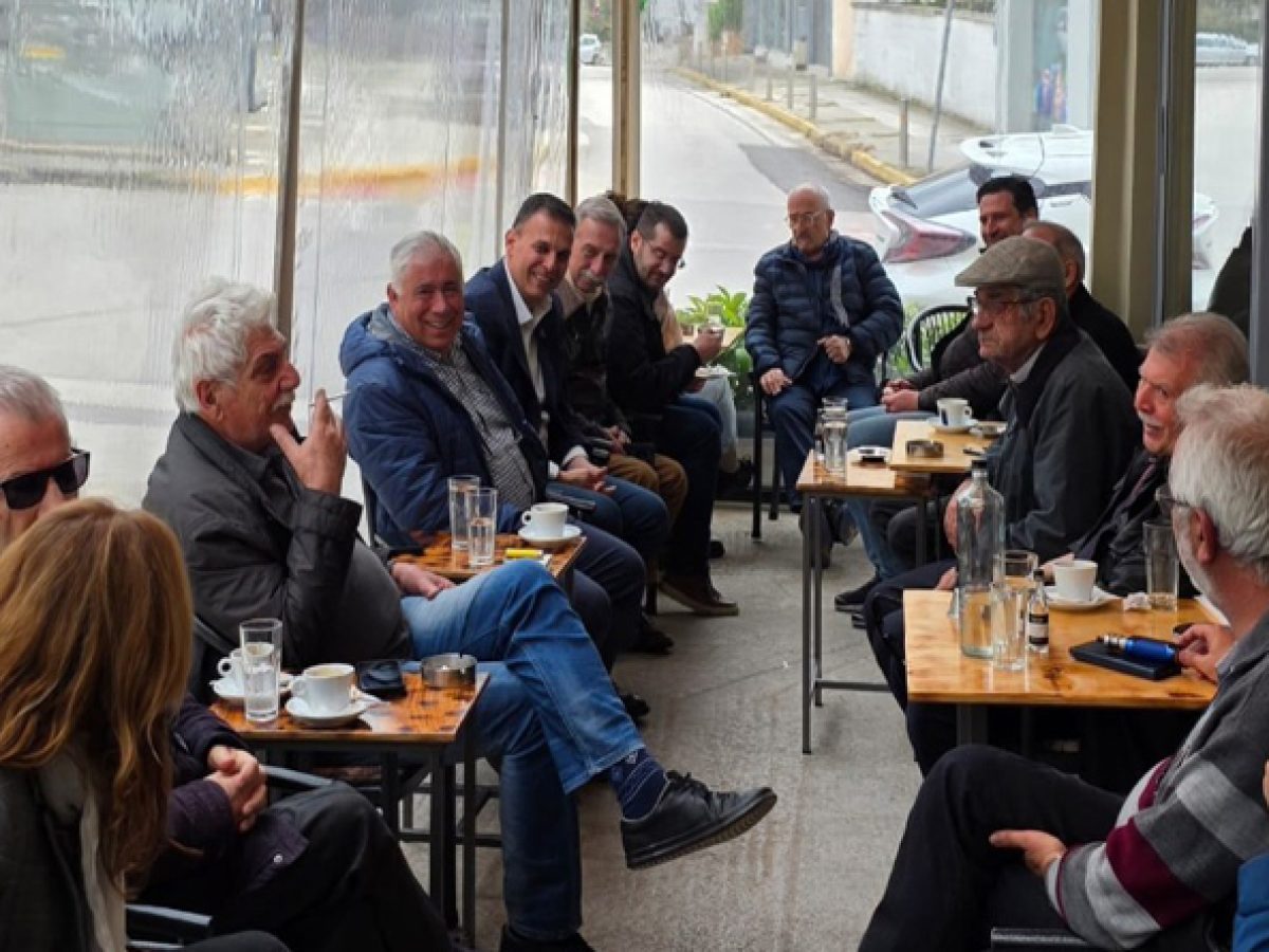 Σε Γέρακα και Παλλήνη ο Γιώργος Καραμέρος