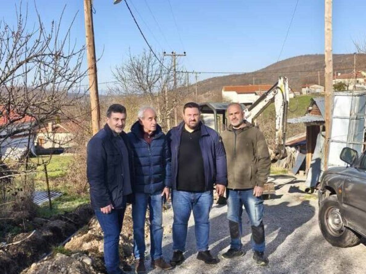 Σε πλήρη εξέλιξη οι εργασίες αποκατάστασης του δικτύου άρδευσης στον Λογγά